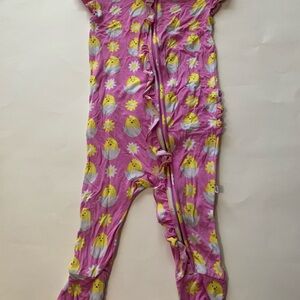 Little Bum Bums 9-12 Months Easter Pink Sleeper